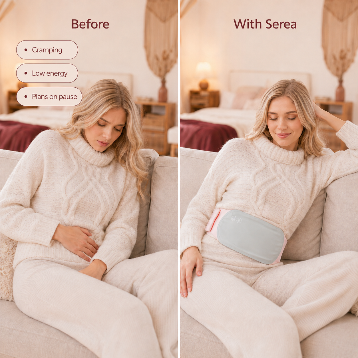 Serea Heat & Massage Belt