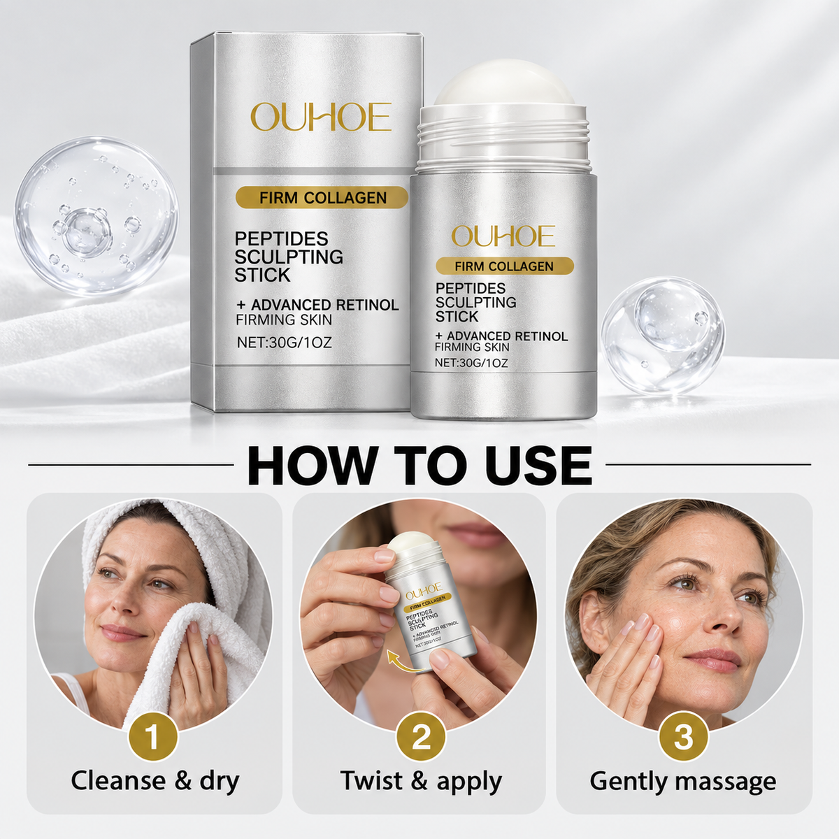 Collagen Peptide Care Stick — 30 g