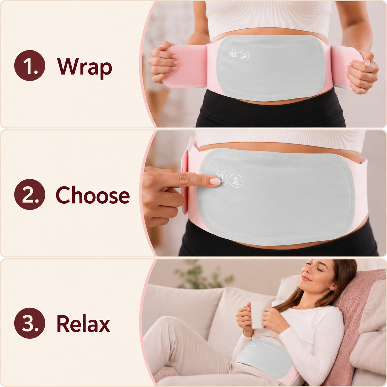 Serea Heat & Massage Belt